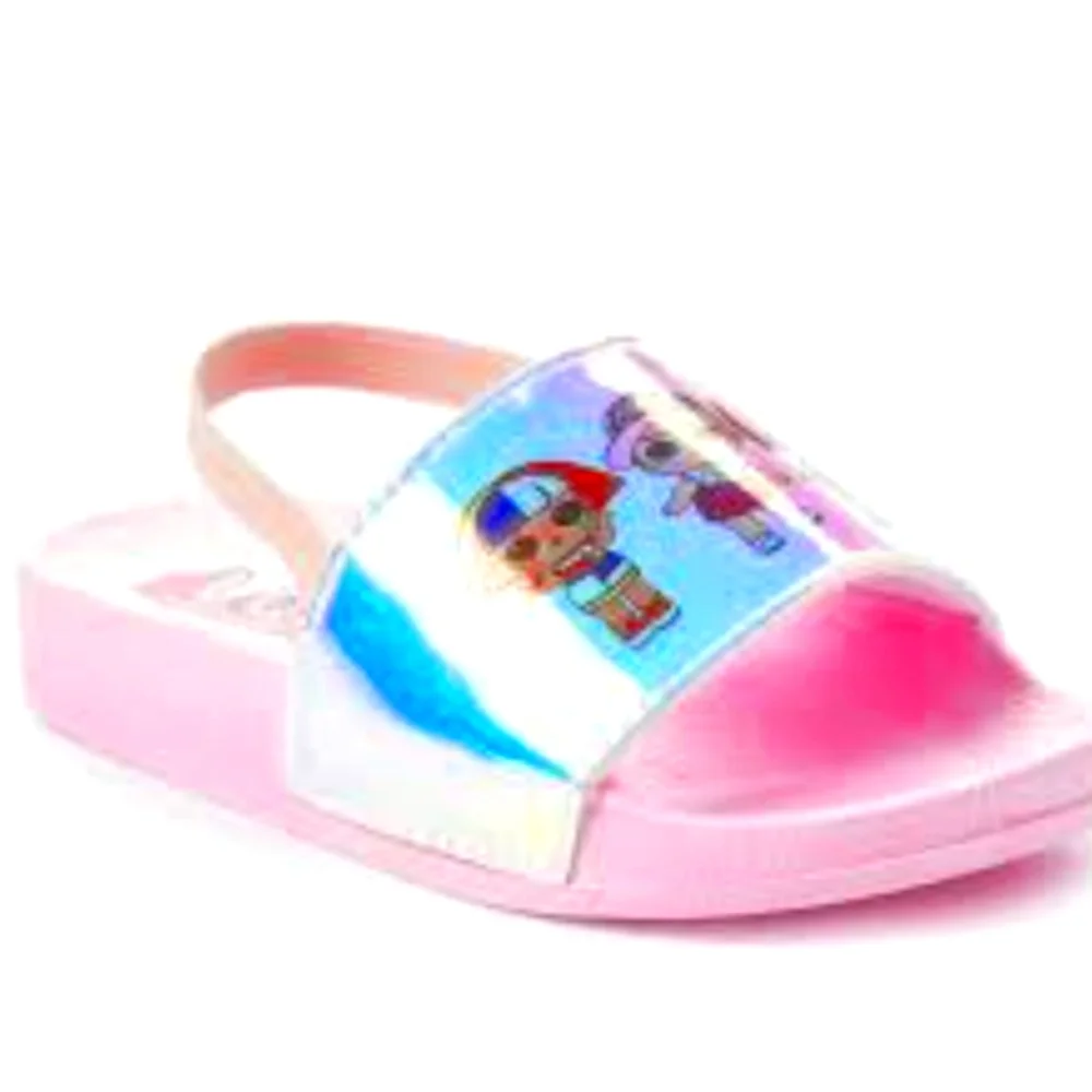 Nwts LOL surprise! Toddler girl slides/sandals - Picture 1 of 13